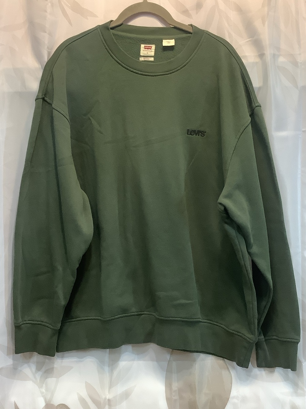 Levi's Men's Crewneck Sweatshirt - Olive